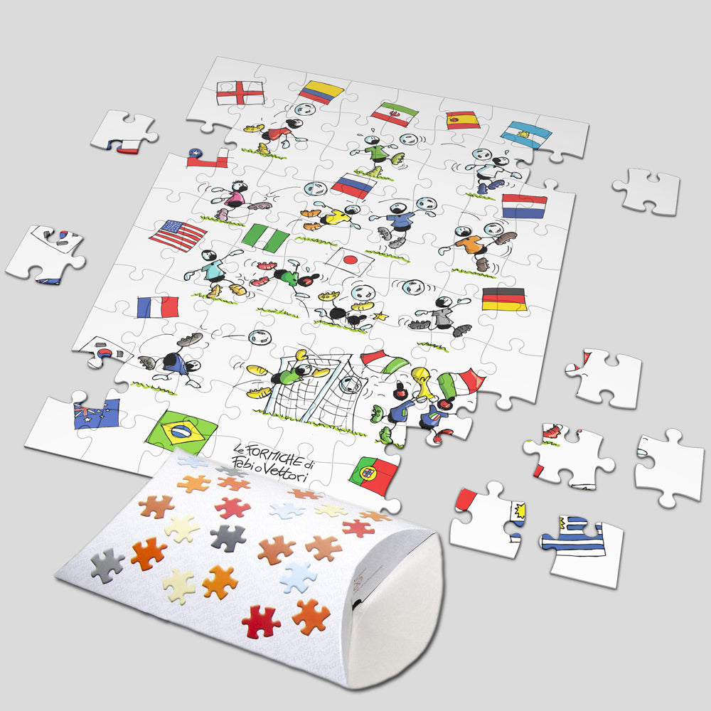 Puzzle bambino 96 pz. "Calcio"