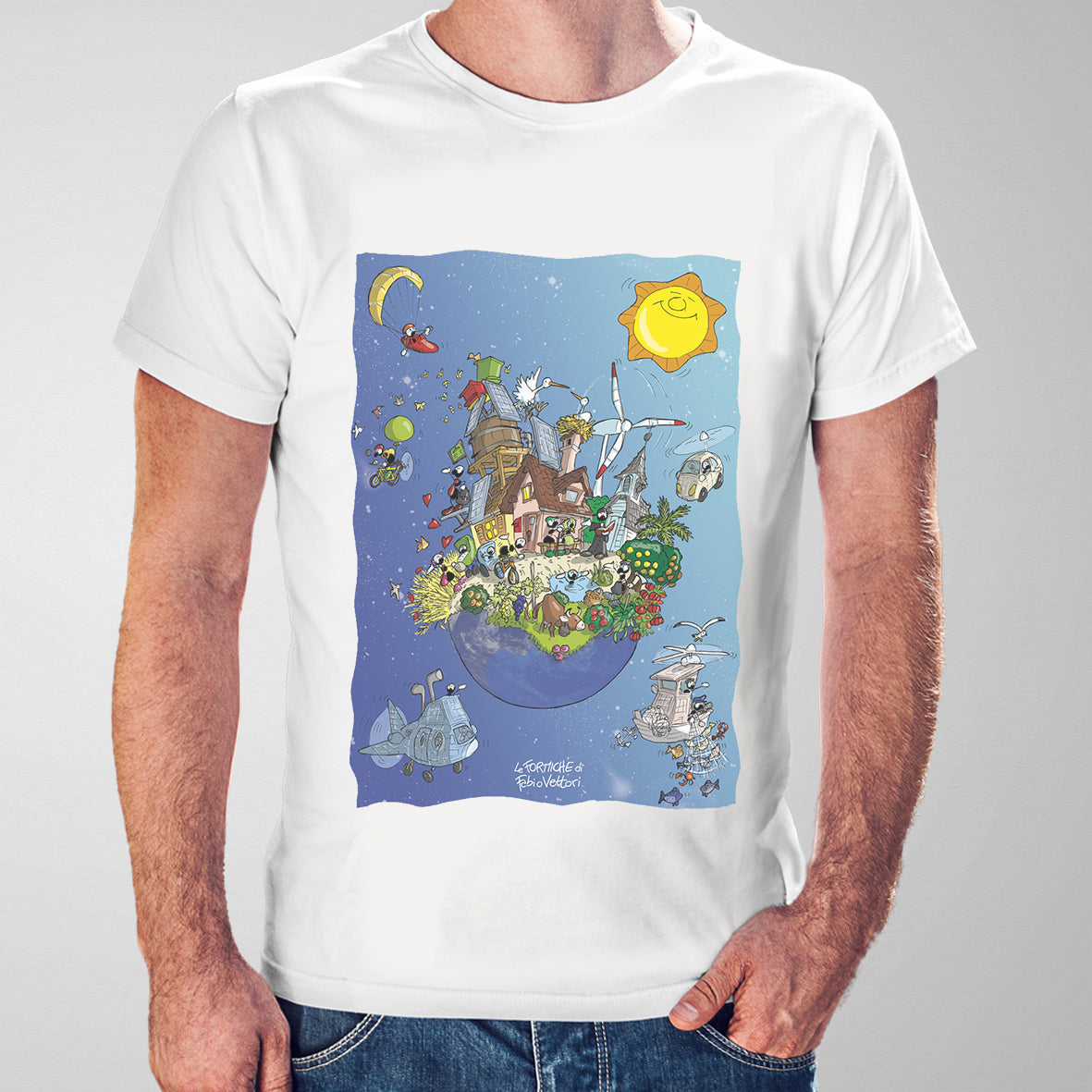 "Eco world" T-shirt