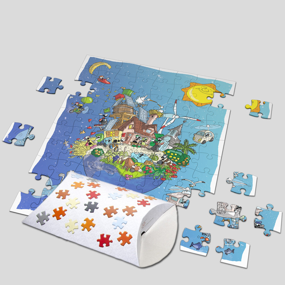 Child puzzle 96 pcs. "Eco World"