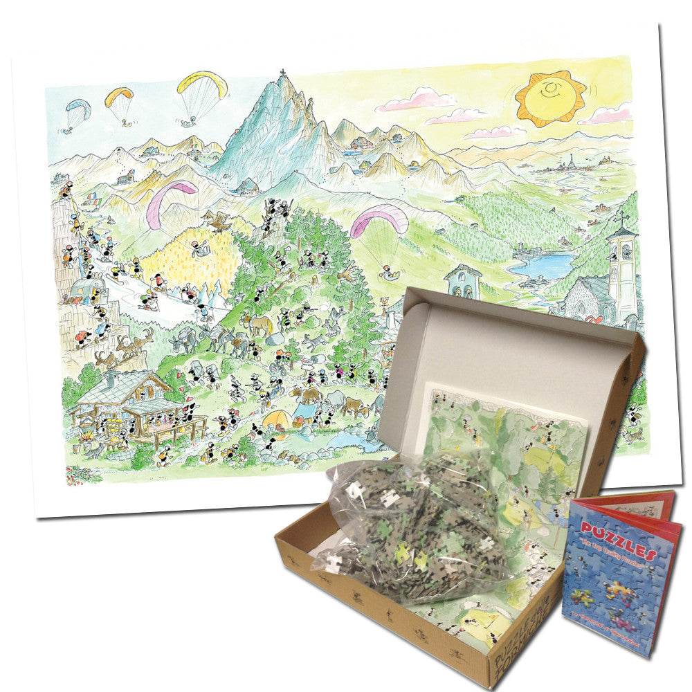 Puzzle "Montagna" 1080 pezzi
