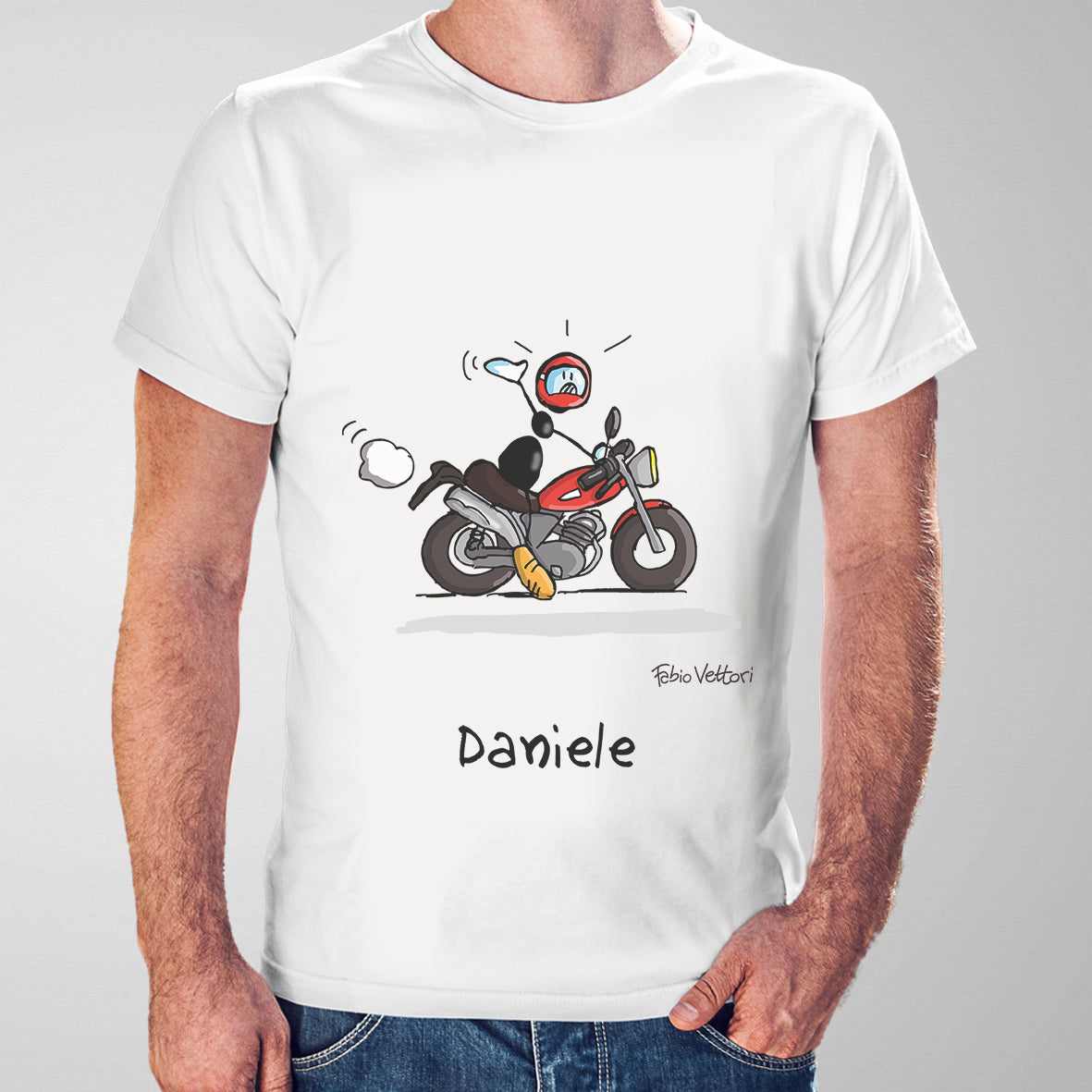Personalized "Motorcycle" T-Shirt