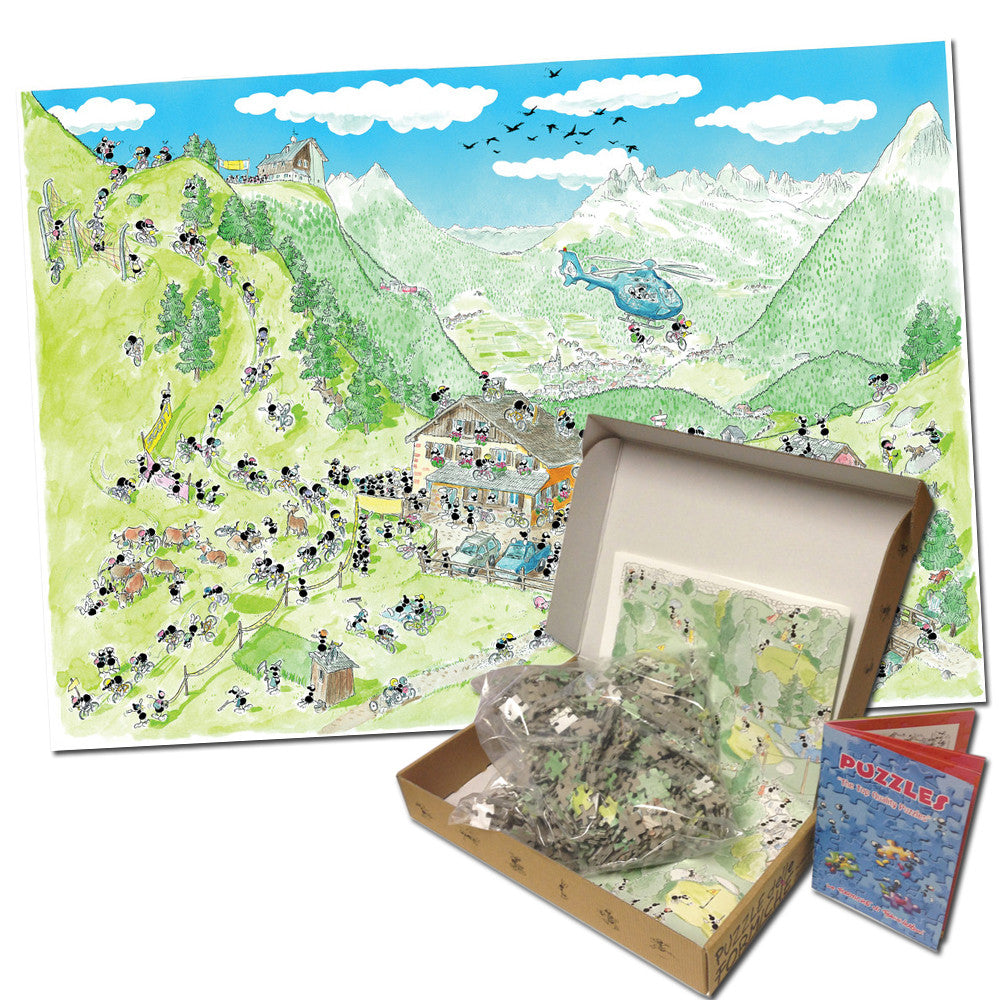 puzzle mountainbike Puzzle "Mountain Bike" 1080 pieces