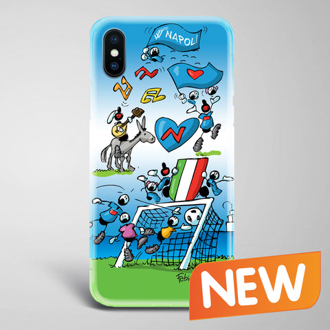 Cover artistica per Smartphone soggetto "Forza Napoli"