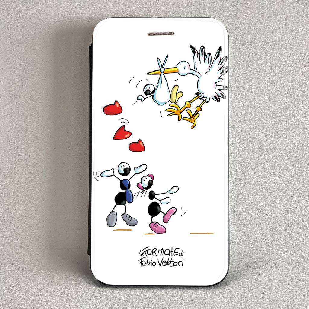 Artistic cover for Smartphone subject "Birth" model with "Book" opening