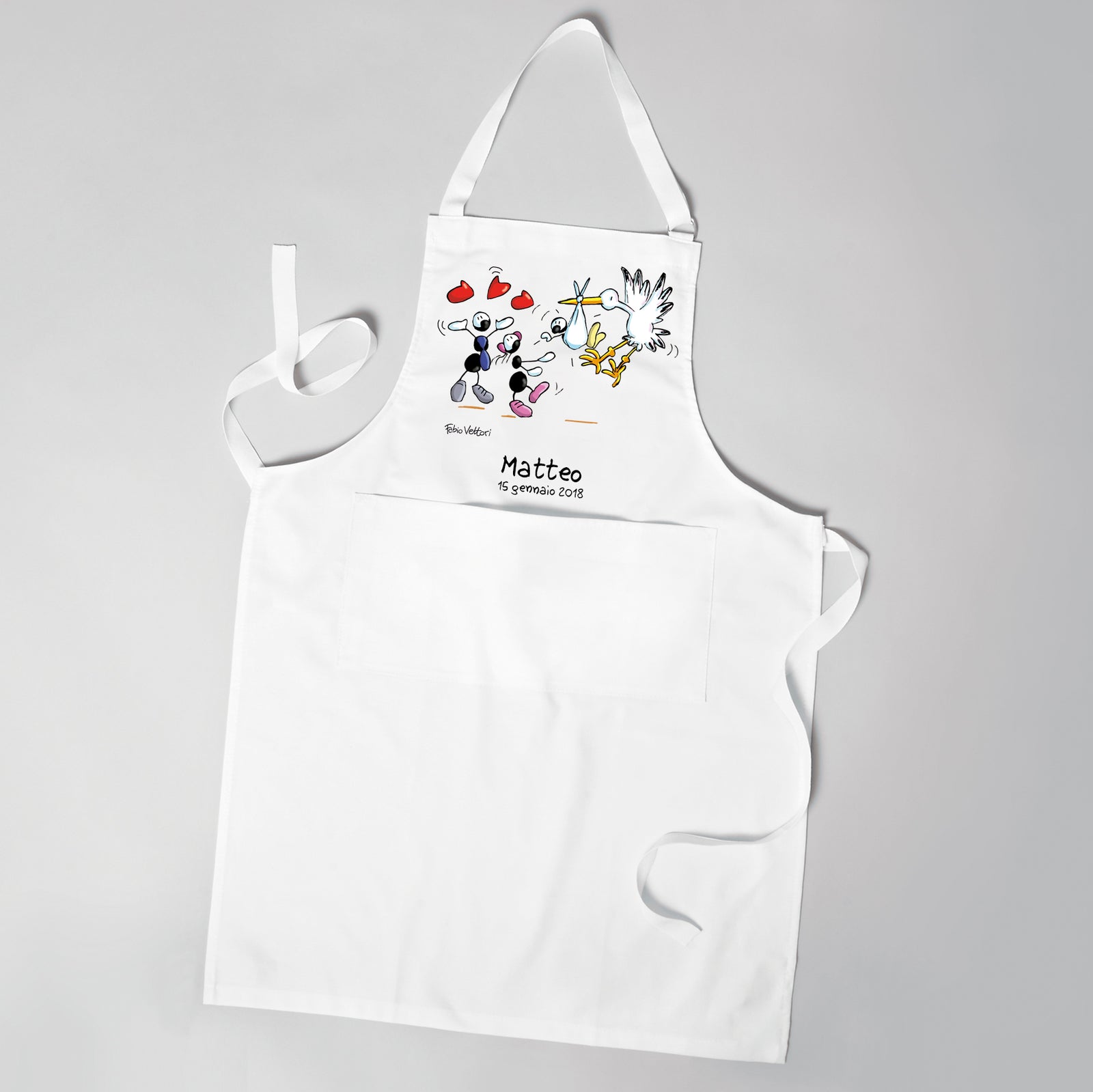 Grembiule Personalizzato "Nascita"