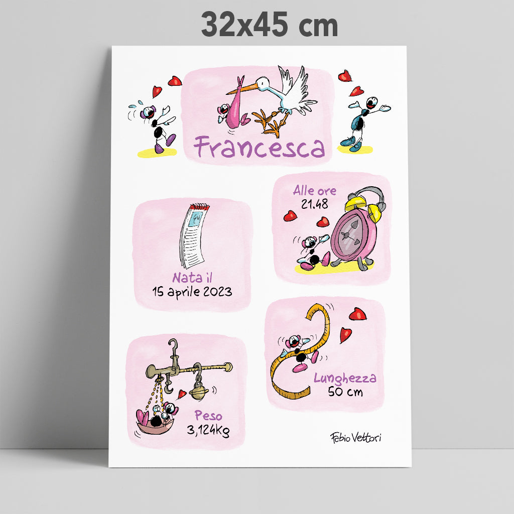 32x45 cm - Femmina