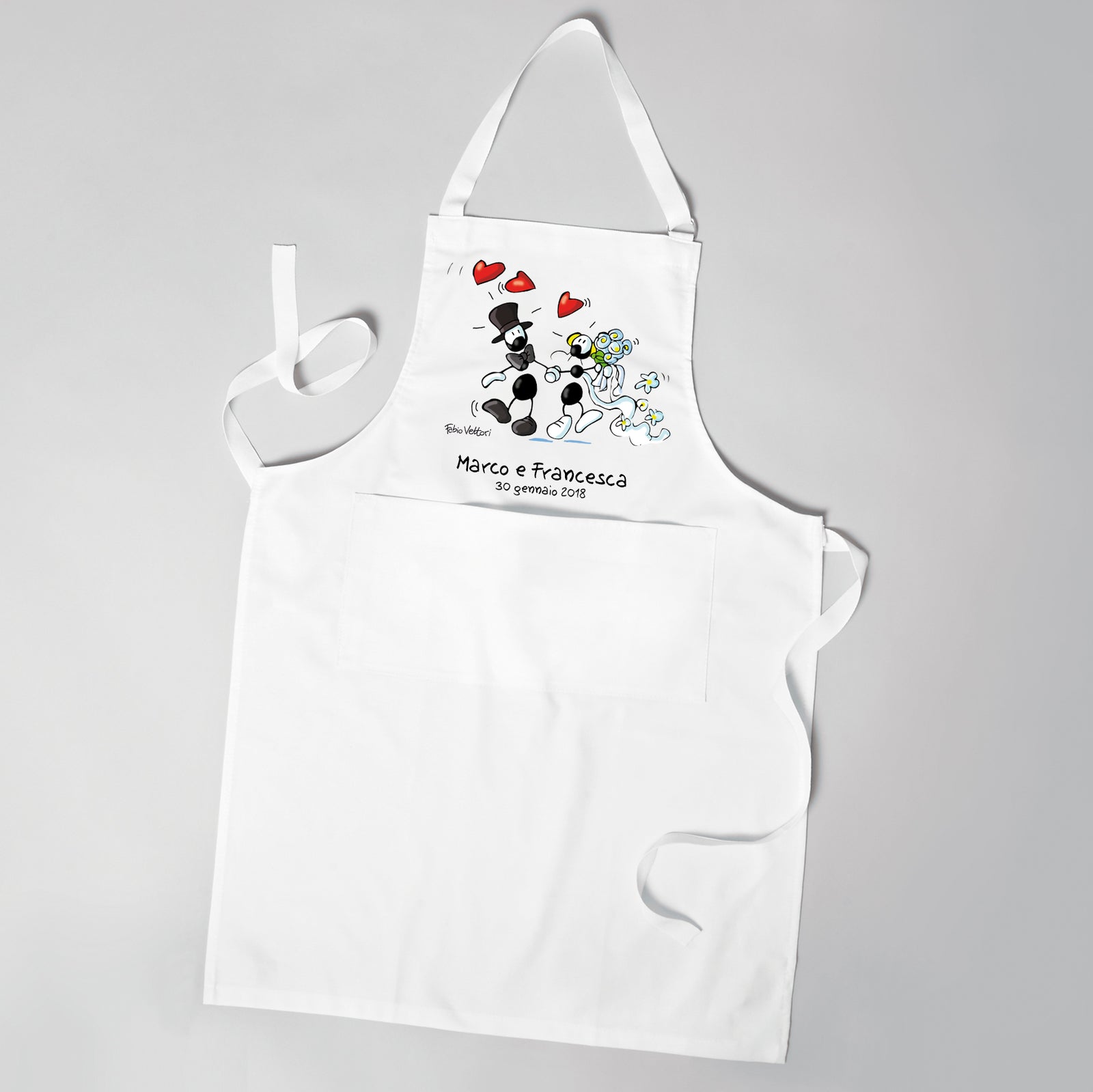 Grembiule Personalizzato "Nozze"