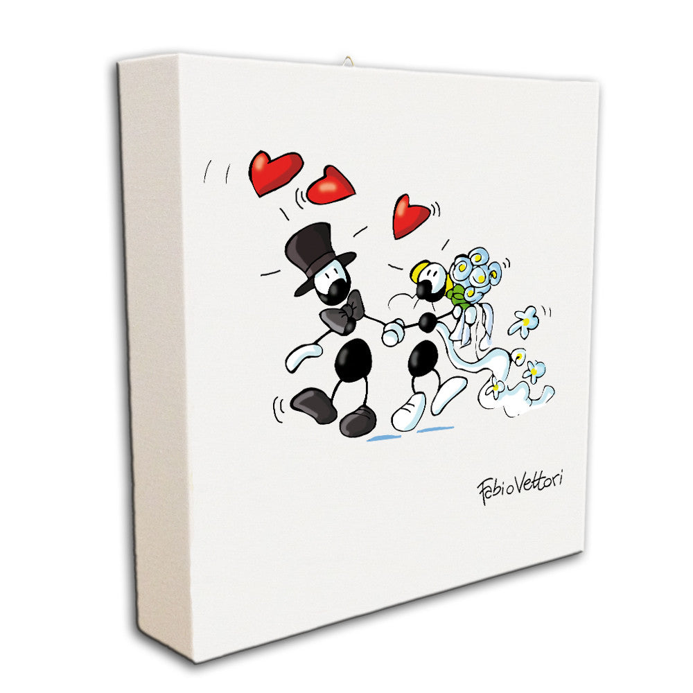 Canvas "Wedding"