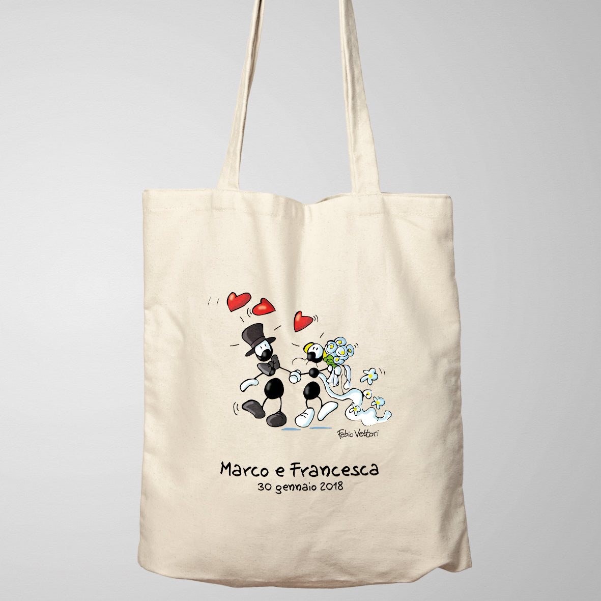 Shopper Personalizzata "Nozze"