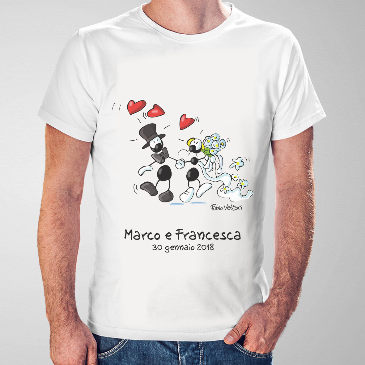 Personalized "Wedding" T-Shirt