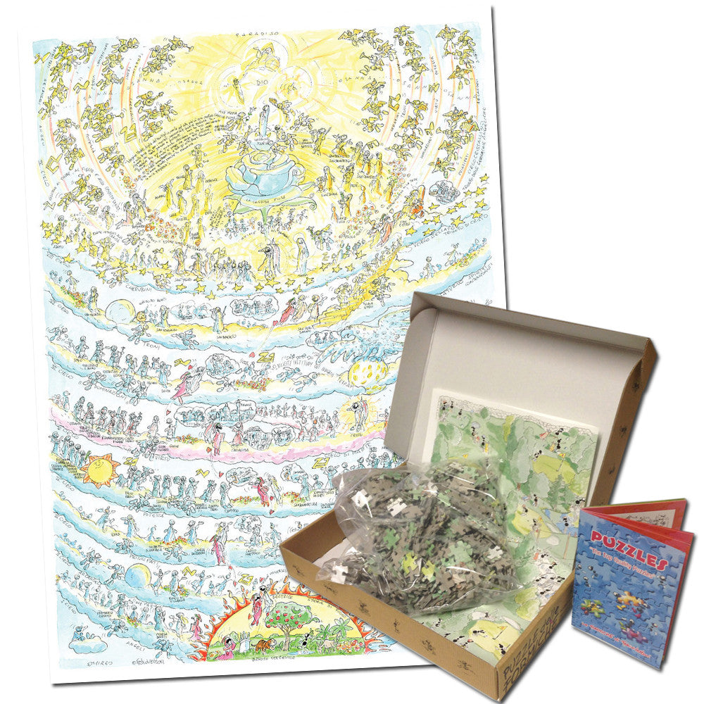 Puzzle "Divina Commedia Paradiso" 1080 pezzi