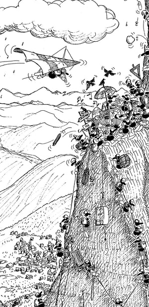Poster "Campanil Basso" 35x100cm