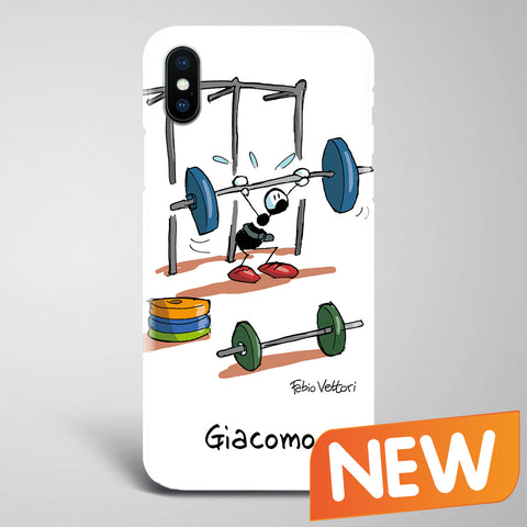 Cover artistica per Smartphone Personalizzata Pesi