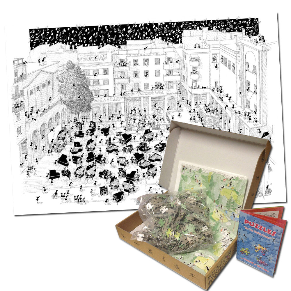 Puzzle "Pianos" 1080 pieces