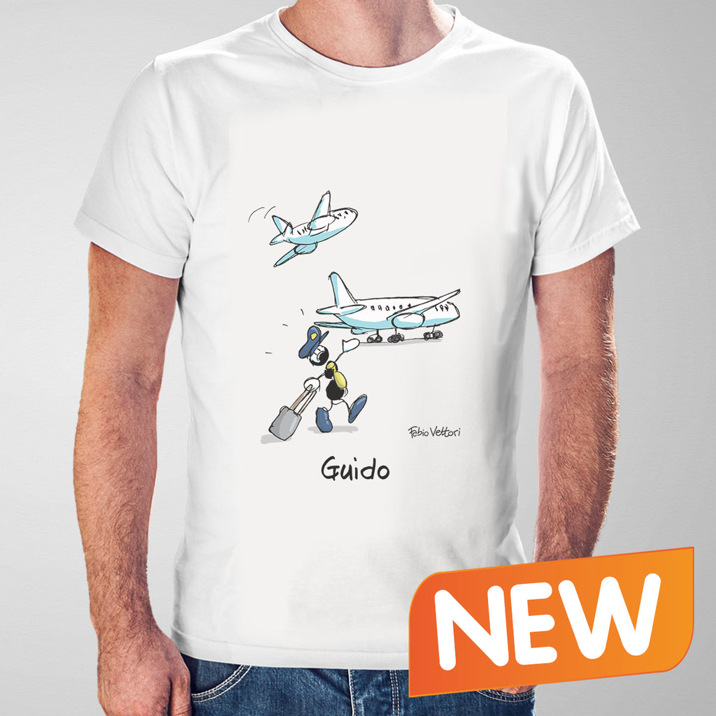 T-Shirt Personalizzata "Pilota"