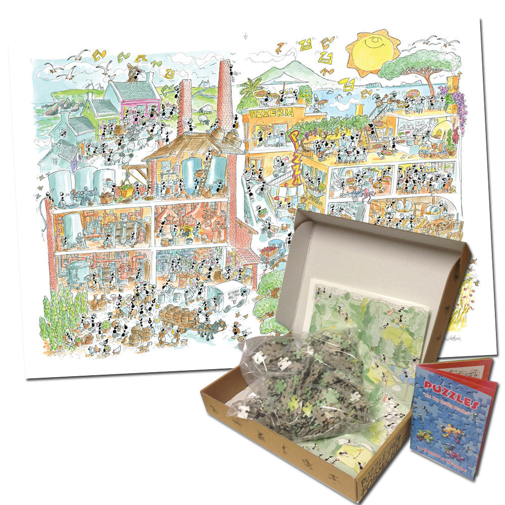 Puzzle "Pizzeria and Pub" 1080 pieces