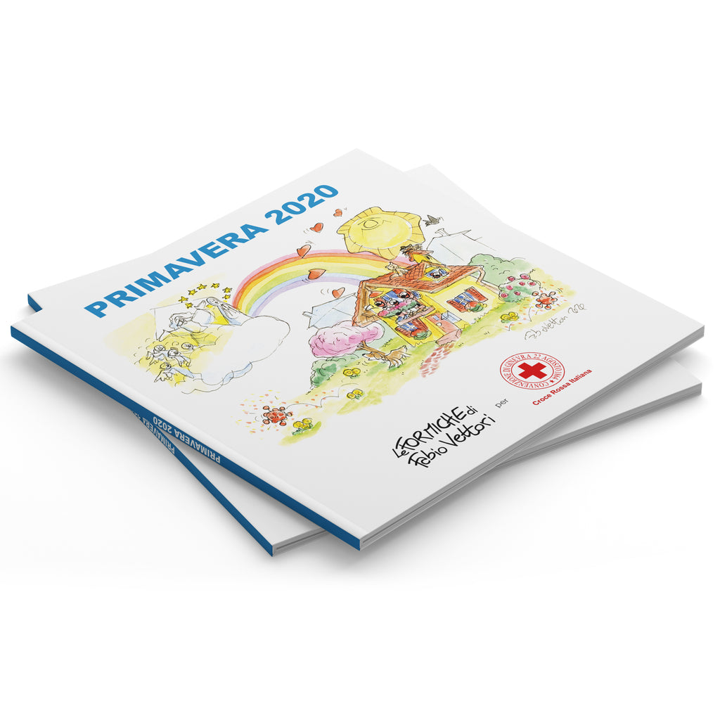 Pubblicazione "Primavera 2020" Fabio Vettori per Croce Rossa #distantimauniti