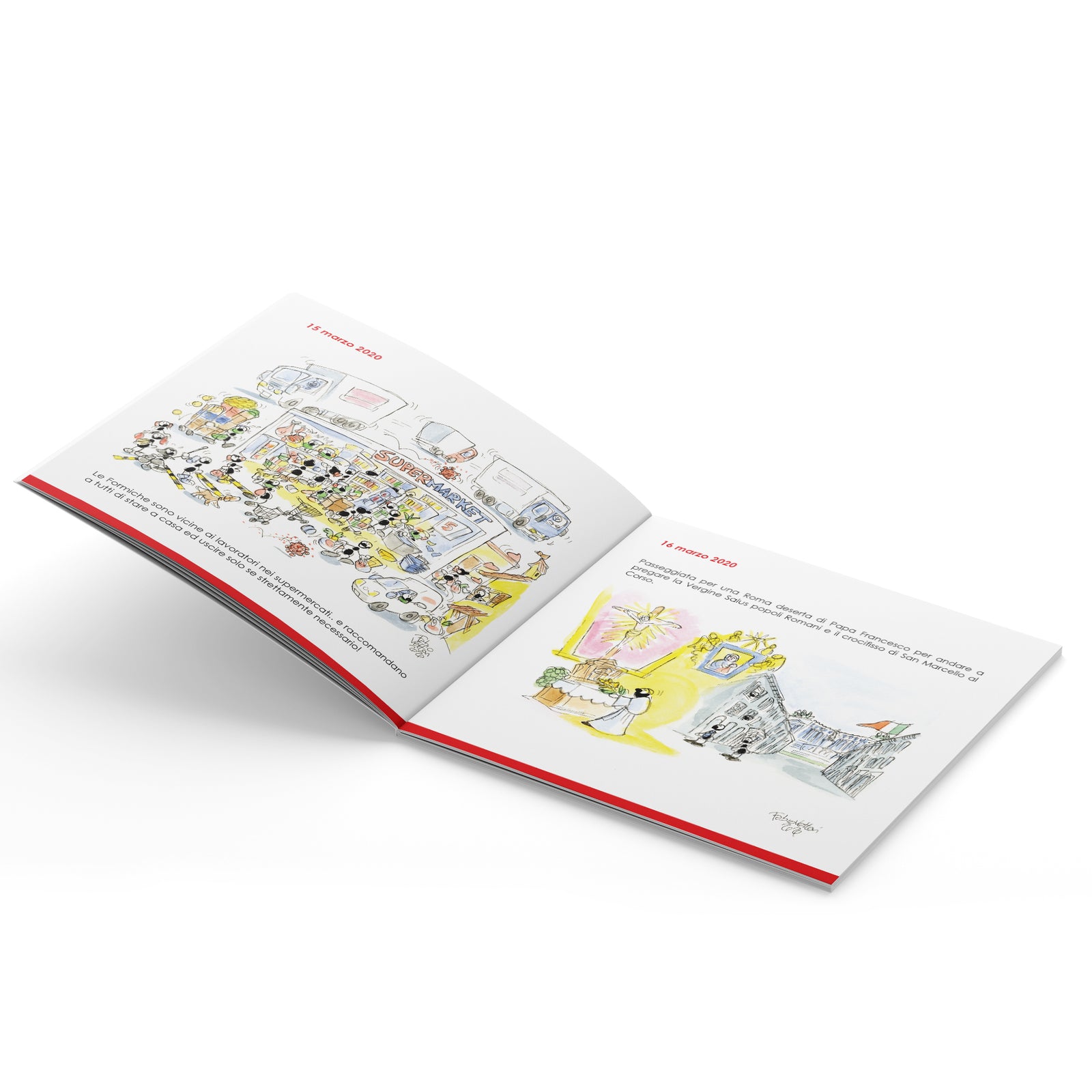 Publication "Spring 2020" Fabio Vettori for the Red Cross #distantimauniti