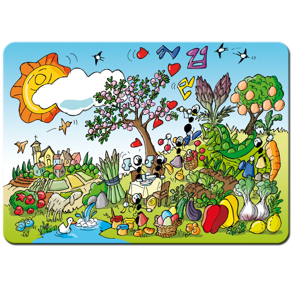 "Spring" cork placemat
