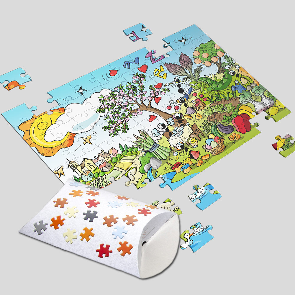 Child puzzle 96 pcs. "Spring"