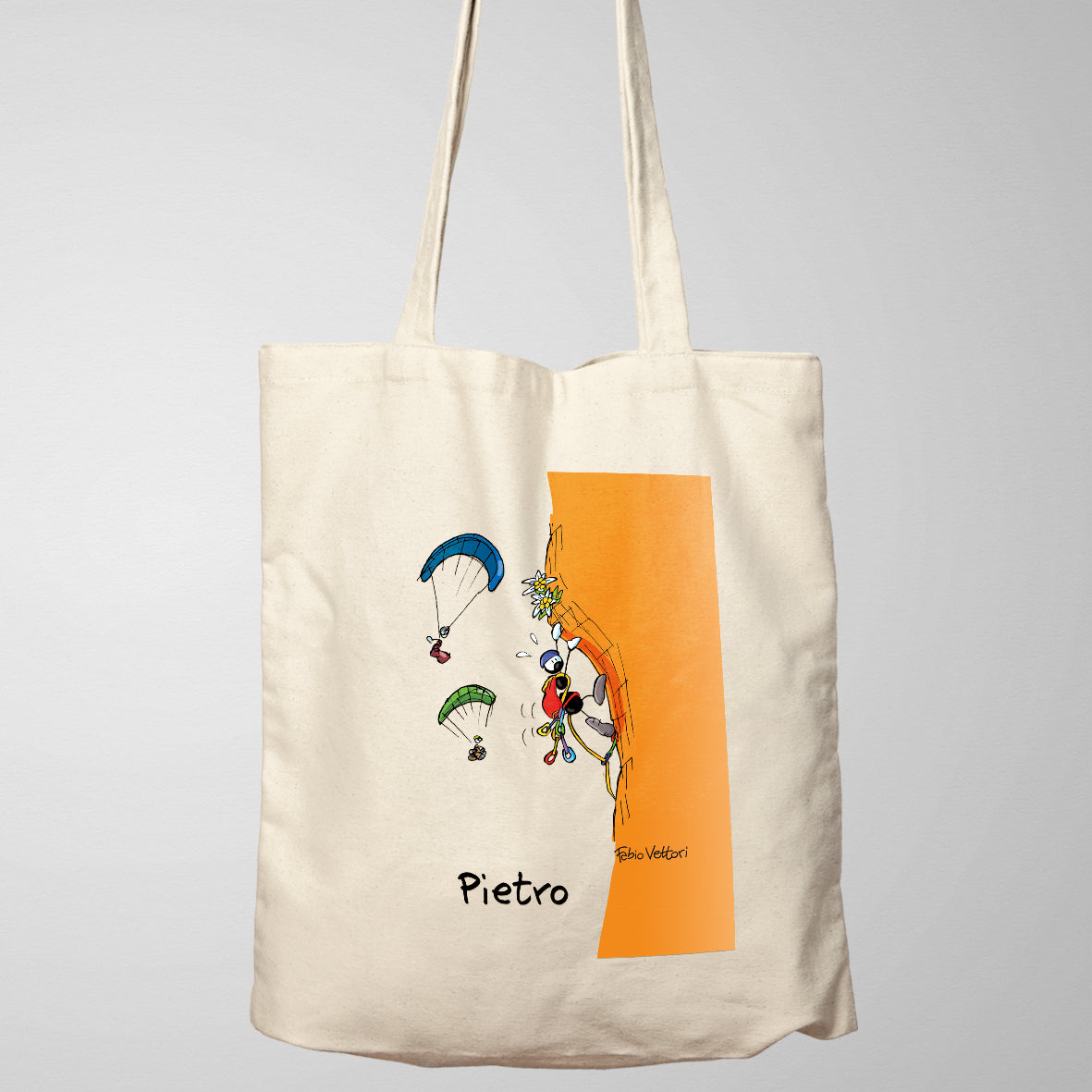 Shopper Personalizzata "Rocciatore"