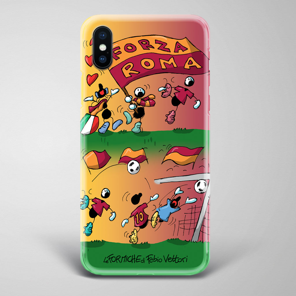 Cover artistica per Smartphone soggetto "Forza Roma"