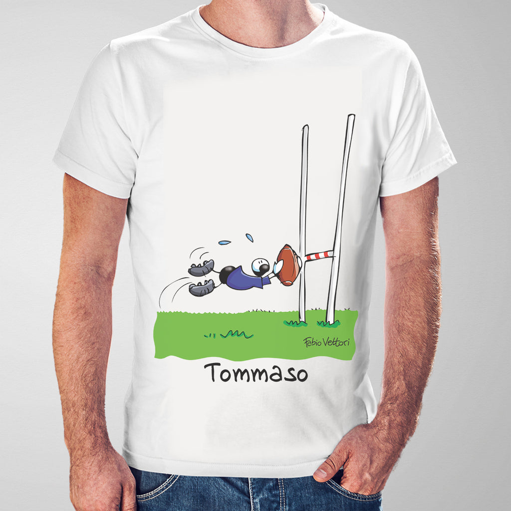 T-Shirt Personalizzata "Rugby (Maschio)"