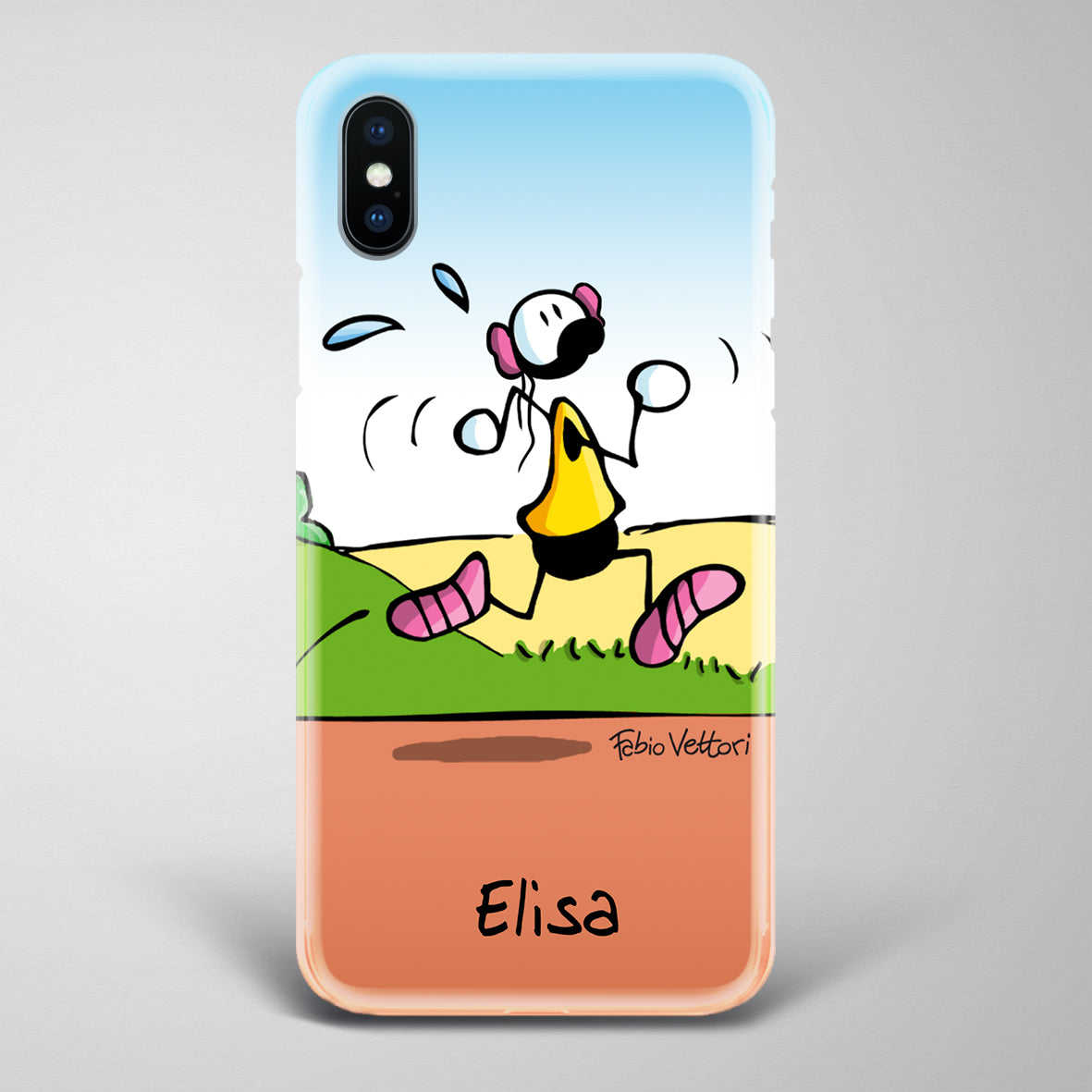 Runner Personalized Art Smartphone Case (Female)