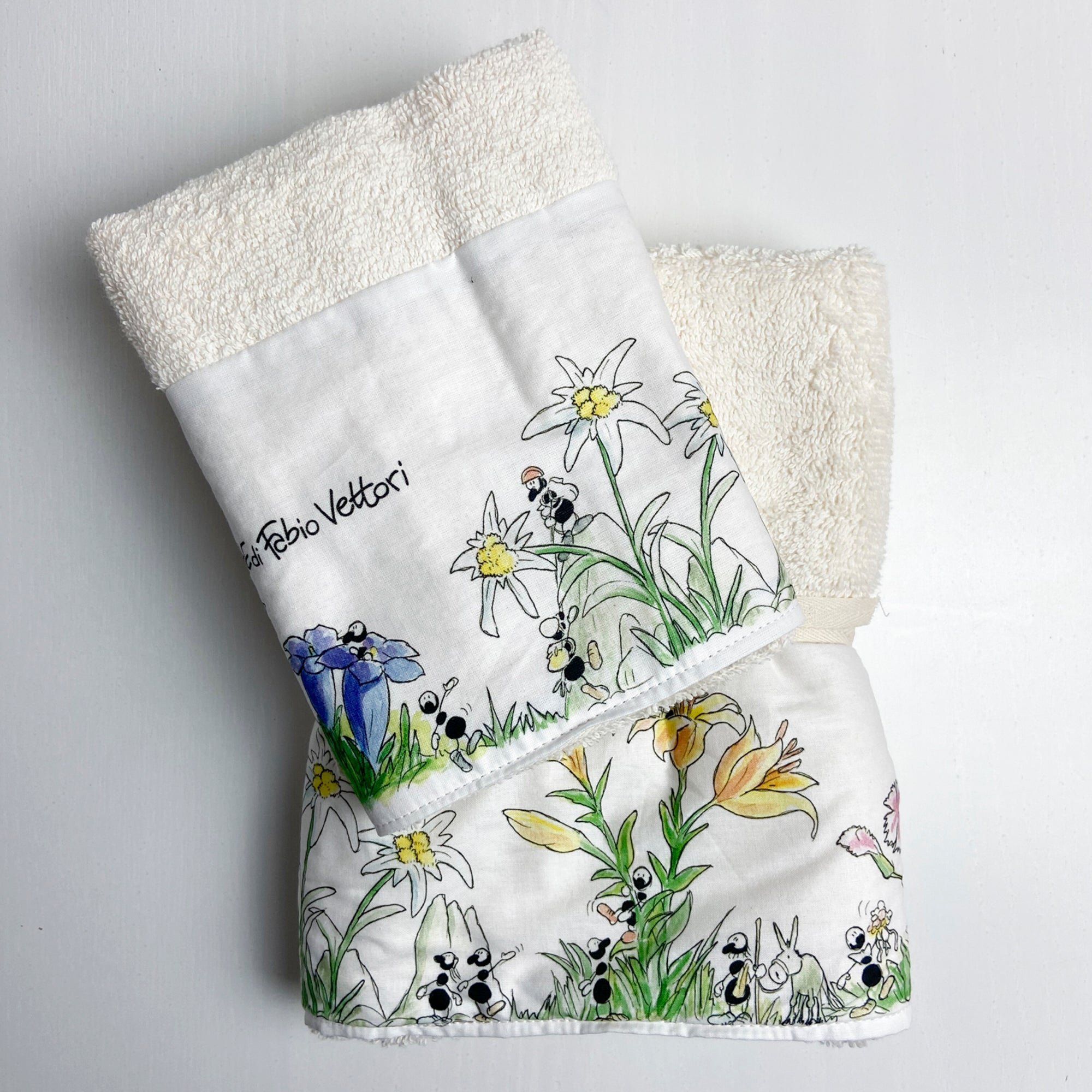 Asciugamani da cucina natalizia: Let It Snow and Happy Holidays Stampe pupazzo di neve su tessuto Asciugamani da cucina natalizia: Let It Snow and Happy Holidays Stampe pupazzo di neve su tessuto