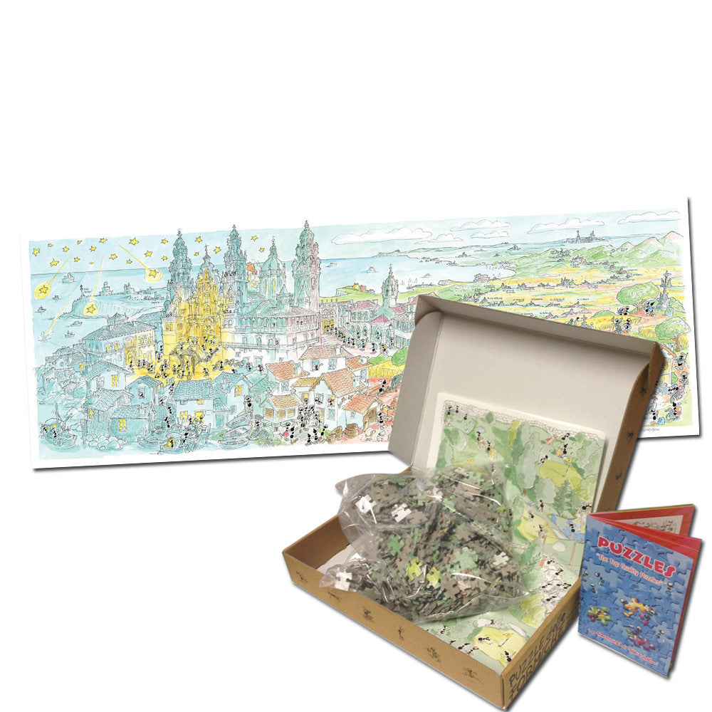 Puzzle "Santiago de Compostela" 1080 pezzi