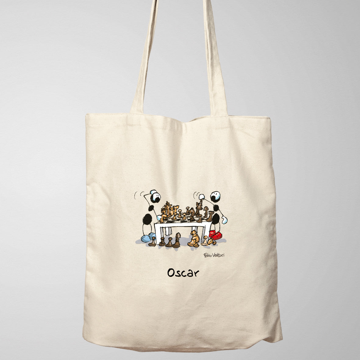 Shopper Personalizzata "Scacchi"