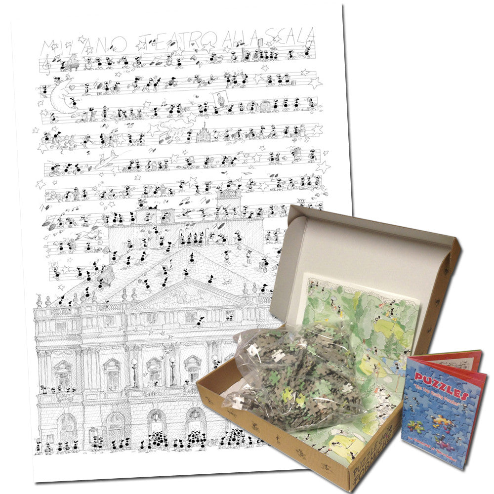 Puzzle "Scala di Milano" 1080 pieces