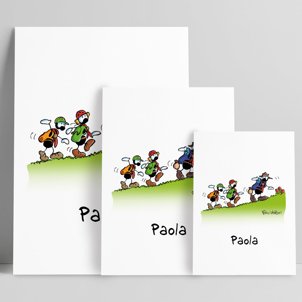 Personalized "Scout" poster print