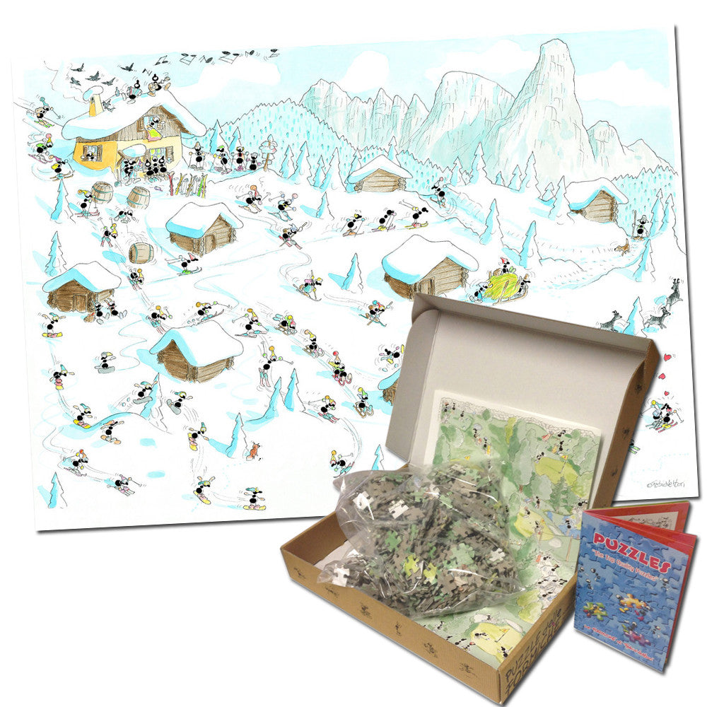 Puzzle "Sport invernali" 1080 pezzi