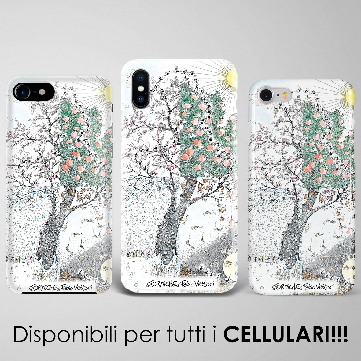 Artistic cover for Smartphone subject "4 seasons"