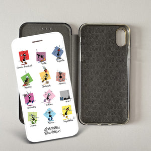 Artistic cover for Smartphone subject "Moods" model with "Book" opening