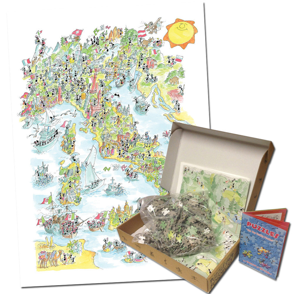Puzzle "Unità d'Italia" 1080 pezzi