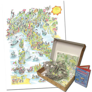 Puzzle "Unità d'Italia" 1080 pezzi