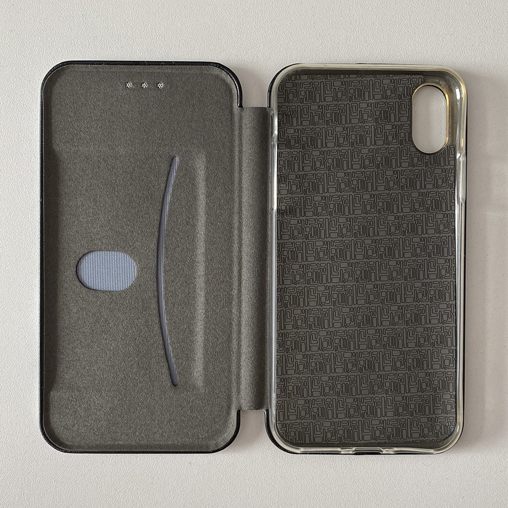 Cover artistica per Smartphone Personalizzata soggetto "Runner femmina" modello con apertura "a Libro"